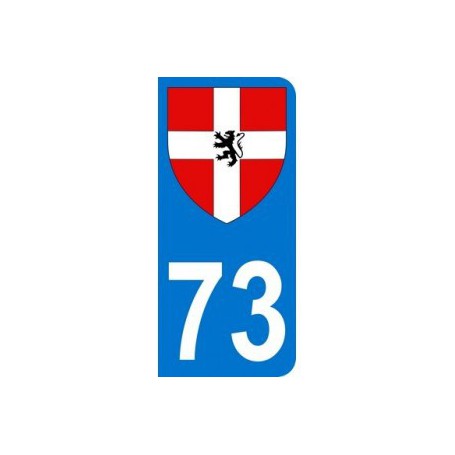 autocollant plaque savoie propre ducale