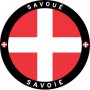 Autocollant Savoie Rond