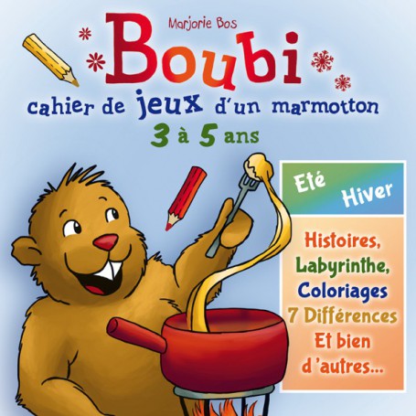 Boubi - Cahier de jeux d'un marmotton