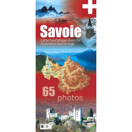 Savoie carte touristique