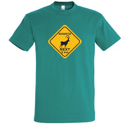 tee-shirt roadsign bouquetin