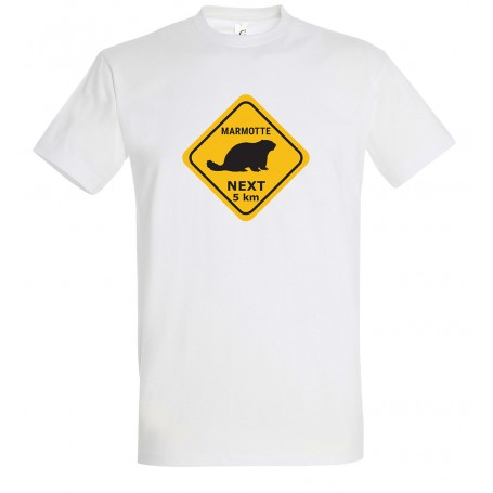 tee-shirt roasdsign marmotte