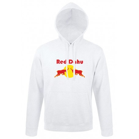 sweat capuche red dahu