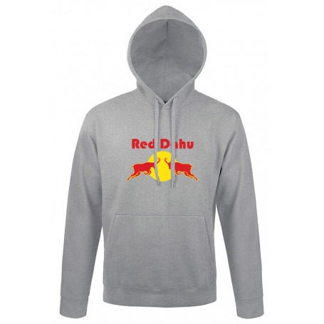 sweat capuche red dahu