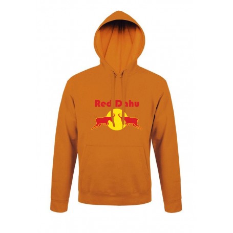 sweat capuche red dahu