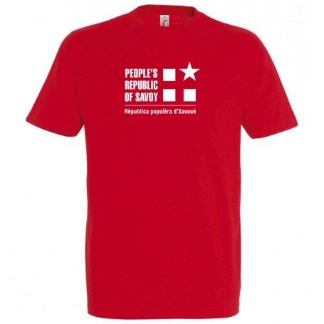 People's republic of Savoy republica savouè tee shirt