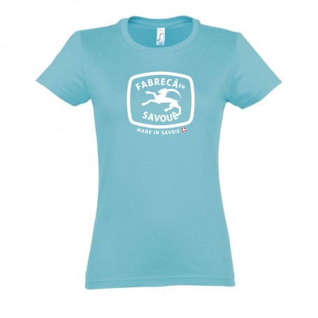 fabreca en savoie fabriqué en savoie tee shirt femme