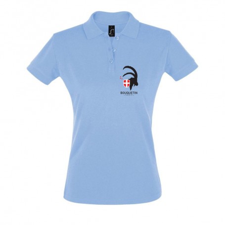 polo femme bouquetin