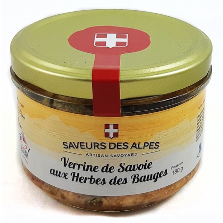 Verrine de Savoie aux Herbes des Bauges