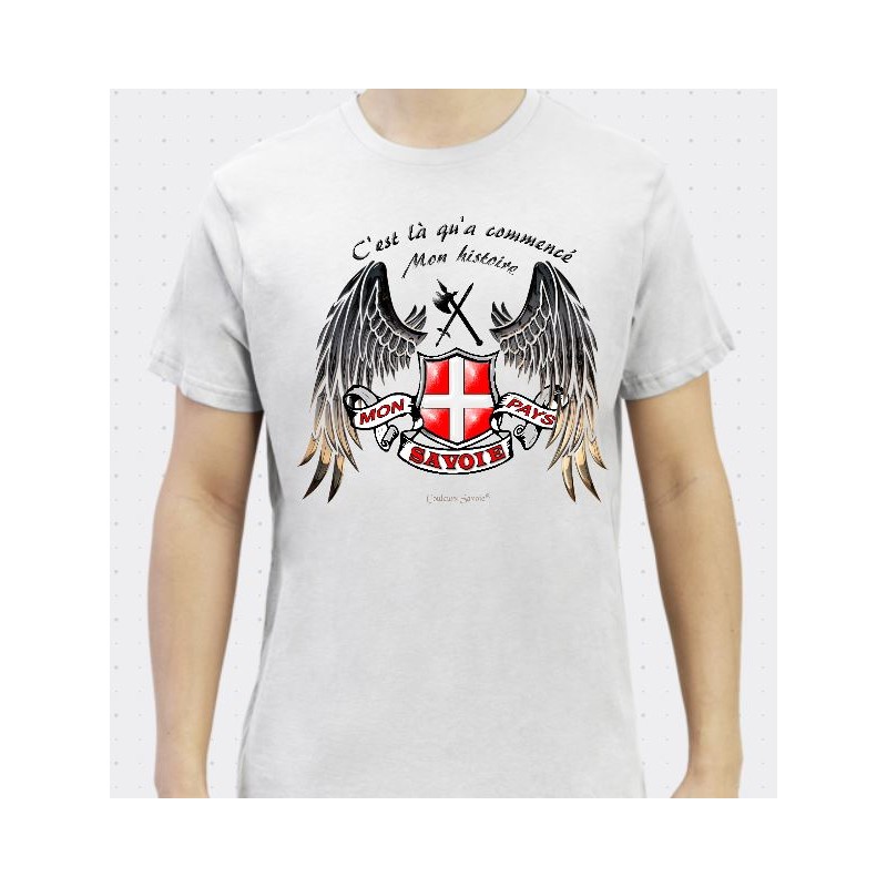 t shirt SAVOIE MON HISTOIRE