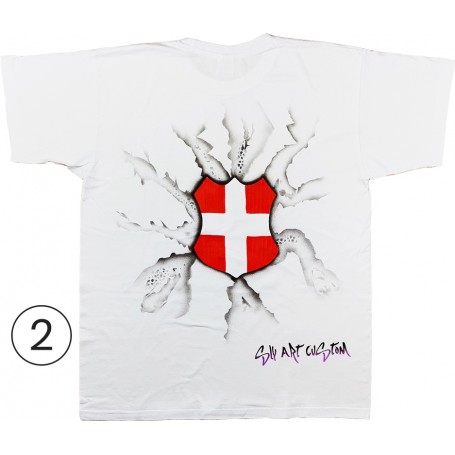 Croix de Savoie tee-shirt sly art customer