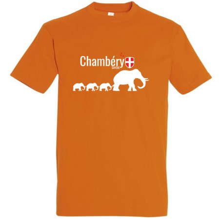 tee-shirt Chambéry Savoie éléphants