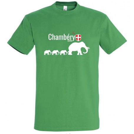 tee-shirt Chambéry Savoie éléphants