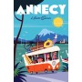 Affiche Annecy en van