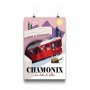 Affiche train mer de glace Chamonix