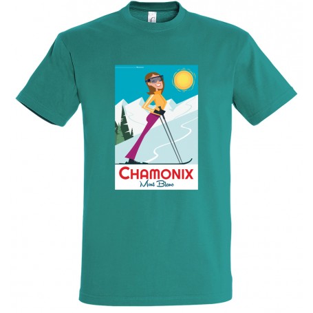 Chamonix Skieuse