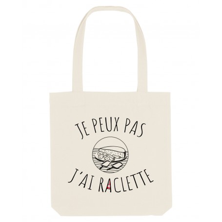 sac Je peux pas J'ai raclette