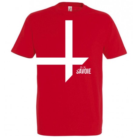 tee-shirt Croix de Savoie 73+74