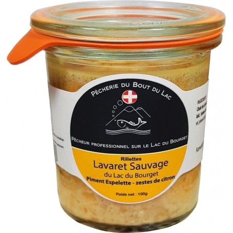 Rillettes de Lavaret Sauvage au piment d'Espelette