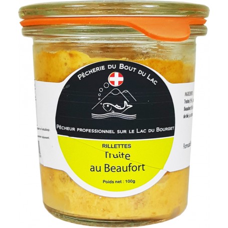 Rillettes de Truite au Beaufort du lac du Bourget