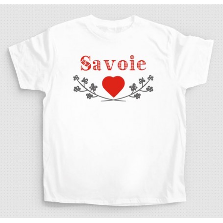 T-shirt cœur de Savoie