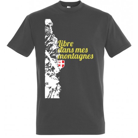 T-shirt Libre dans mes montagnes