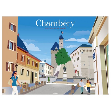Poster Chambéry Château