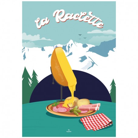 Affiche la Raclette de Savoie