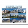 Roches et montagnes des Alpes françaises du Nord