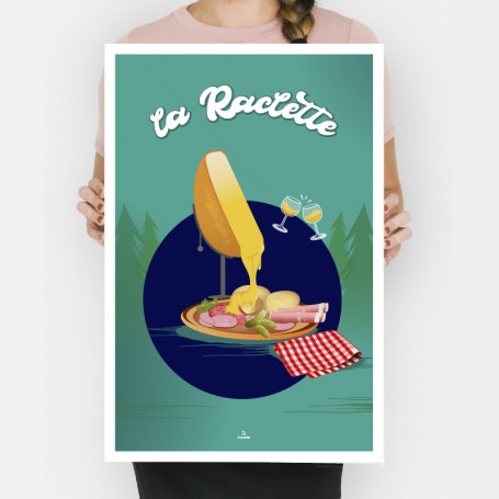 Affiche la Raclette de Savoie